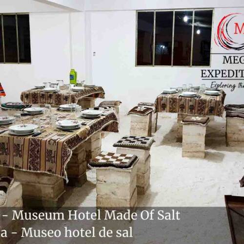First Day - Museum Hotel Made Of Salt in the salt flat of bolivia