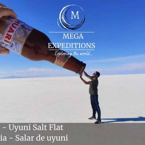 First Day - Uyuni Salt Flat pictures with distorted perspectives