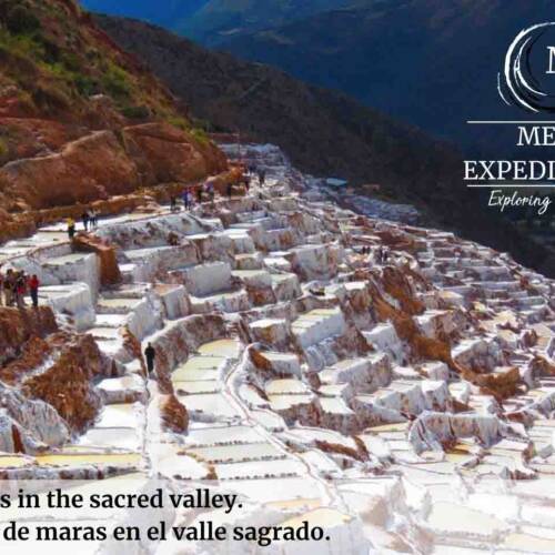 Salt mines in the sacred valley of the Inkas